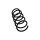 Suspension Spring Set front Ø 12,5 mm EIBACH for e.g. RENAULT KANGOO
