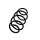 Suspension Spring Set front coil spring Ø 12.2 mm EIBACH for e.g. RENAULT MODUS