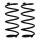 Suspension spring set front Ø 12.2 mm 329 mm EIBACH for e.g. OPEL ASTRA G Cara