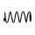 Suspension Spring Set front coil spring Ø 12 mm EIBACH for e.g. OPEL VECTRA