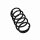 Suspension Spring Set front coil spring Ø 12 mm EIBACH for e.g. OPEL VECTRA
