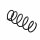 Suspension Spring Set front coil spring Ø 11.5 mm EIBACH for e.g. RENAULT CLIO