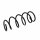 Suspension Spring Set front coil spring Ø 11.5 mm EIBACH for e.g. RENAULT CLIO