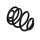 Suspension Spring Set rear coil spring Ø 12.2 mm EIBACH for e.g. OPEL ASTRA