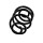 Suspension Spring Set rear coil spring Ø 12.2 mm EIBACH for e.g. OPEL ASTRA