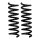 Suspension spring set front axle Ø 14.8 mm 342 mm EIBACH for e.g. MB E-CLASS