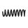 Suspension Spring Set front coil spring Ø 14.8 mm EIBACH for e.g. MB E-CLASS