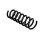 Suspension Spring Set front coil spring Ø 14.8 mm EIBACH for e.g. MB E-CLASS