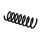 Suspension Spring Set front coil spring Ø 14.8 mm EIBACH for e.g. MB E-CLASS
