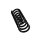 Suspension Spring Set front coil spring Ø 14.8 mm EIBACH for e.g. MB E-CLASS