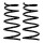 Suspension spring set front Ø 13.8 mm 347 mm EIBACH for e.g. RENAULT MEGANE I