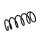 Suspension Spring Set front Ø 12,2 mm EIBACH for e.g. RENAULT KANGOO