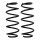 Suspension spring set front Ø 12.2 mm 354 mm EIBACH for e.g. OPEL ASTRA G CC