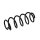Suspension Spring Set front coil spring Ø 12.2 mm EIBACH for e.g. OPEL ASTRA