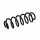 Suspension Spring Set rear axle coil spring Ø 11 mm EIBACH for e.g. VW GOLF