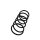 Suspension Spring Set front coil spring Ø 12.8 mm EIBACH for CITROËN XSARA