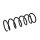 Suspension Spring Set front coil spring Ø 12.5 mm EIBACH for PEUGEOT 405