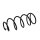 Suspension Spring Set front coil spring Ø 12.5 mm EIBACH for e.g. CITROËN C4
