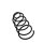 Suspension Spring Set front coil spring Ø 12.5 mm EIBACH for e.g. CITROËN C4