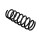 Suspension Spring Set Rear Axle Coil Spring Ø 10.8 mm EIBACH for SUZUKI IGNIS