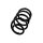 Suspension Spring Set front coil spring Ø 18.5 mm EIBACH for e.g. FORD TRANSIT