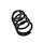 Suspension Spring Set front coil spring Ø 18.5 mm EIBACH for e.g. FORD TRANSIT