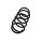 Suspension Spring Set front coil spring Ø 11.8 mm EIBACH for e.g. OPEL ASTRA