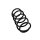 Suspension Spring Set front coil spring Ø 11.8 mm EIBACH for e.g. OPEL ASTRA