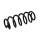 Suspension Spring Set front axle coil spring Ø 13.8 mm EIBACH for e.g. AUDI A4