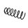 Suspension Spring Set front axle coil spring Ø 11.8 mm EIBACH for e.g. VW GOLF