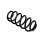 Suspension Spring Set front axle coil spring Ø 14.5 mm EIBACH for e.g. AUDI A6