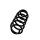 Suspension Spring Set front axle coil spring Ø 14.5 mm EIBACH for e.g. AUDI A6