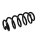 Suspension Spring Set front axle coil spring Ø 14.5 mm EIBACH for e.g. AUDI A6