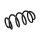 Suspension Spring Set front coil spring Ø 13.2 mm EIBACH for various vehicles