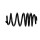 Suspension Spring Set rear coil spring Ø 14 mm EIBACH for e.g. OPEL ASTRA