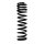 Suspension spring set rear axle Ø 12.8 mm 411 mm EIBACH for e.g. FORD FOCUS I