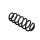 Suspension Spring Set rear coil spring Ø 12.2 mm EIBACH for SEAT TOLEDO