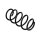 Suspension Spring Set front coil spring Ø 13 mm EIBACH for e.g. OPEL VECTRA