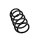 Suspension Spring Set front coil spring Ø 13 mm EIBACH for e.g. OPEL VECTRA