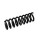 Suspension Spring Set Rear Axle Coil Spring Ø 14 mm EIBACH for MB C-CLASS