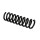 Suspension Spring Set Rear Axle Coil Spring Ø 14 mm EIBACH for MB C-CLASS