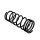 Suspension Spring Set Rear Axle Coil Spring Ø 15.5 mm EIBACH for MB G-CLASS