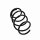 Suspension Spring Set front coil spring Ø 12.8 mm EIBACH for MB GLA-CLASS
