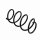 Suspension Spring Set front coil spring Ø 12.8 mm EIBACH for MB GLA-CLASS