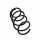 Suspension Spring Set front coil spring Ø 12.8 mm EIBACH for MB GLA-CLASS