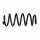 Suspension Spring Set front coil spring Ø 14.5 mm EIBACH for e.g. VW PASSAT