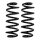 Suspension spring set front axle Ø 15 mm 347 mm EIBACH for e.g. VW PASSAT B5.5