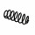 Suspension Spring Set front axle coil spring Ø 15 mm EIBACH for e.g. VW PASSAT