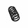 Suspension Spring Set front axle coil spring Ø 15 mm EIBACH for e.g. VW PASSAT