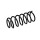 Suspension Spring Set front axle coil spring Ø 12 mm EIBACH for e.g. VW JETTA